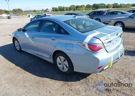 2014 Hyundai Sonata Hybrid from USA, damaged, VIN KMHEC4A47EA114998
